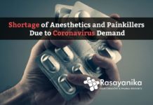 Shortage of Anesthetics and Painkillers