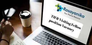 TIFR Visiting Fellow position Vacancy - Salary Up to Rs. 40,000/-
