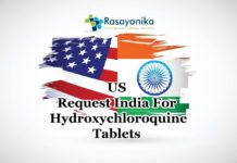 US Request India For Hydroxychloroquine