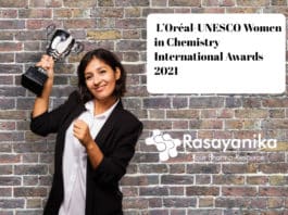  L’Oréal-UNESCO Women in Chemistry International Awards 2020 - 21