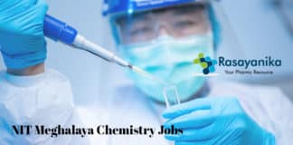 NIT Meghalaya Chemistry Jobs - Junior Research Fellow