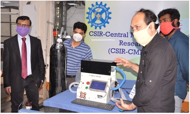 New indigenous ventilator by CSIR-CMERI