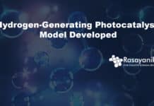 Hydrogen-generating photocatalyst model