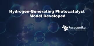 Hydrogen-generating photocatalyst model