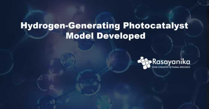 Hydrogen-generating photocatalyst model