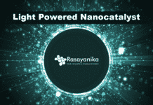 Light powered nanocatalyst