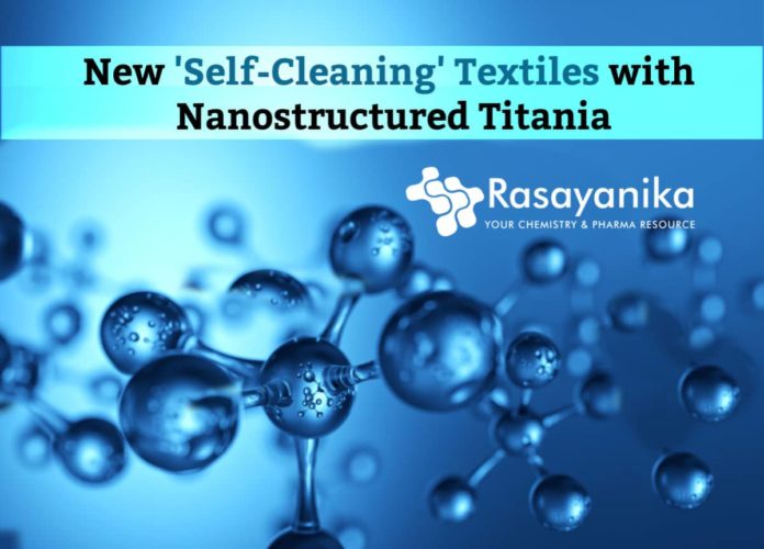 Self-cleaning Textiles with Nanostructured Titania By ARCI