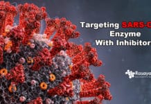 Targeting SARS-CoV-2 enzyme with inhibitors