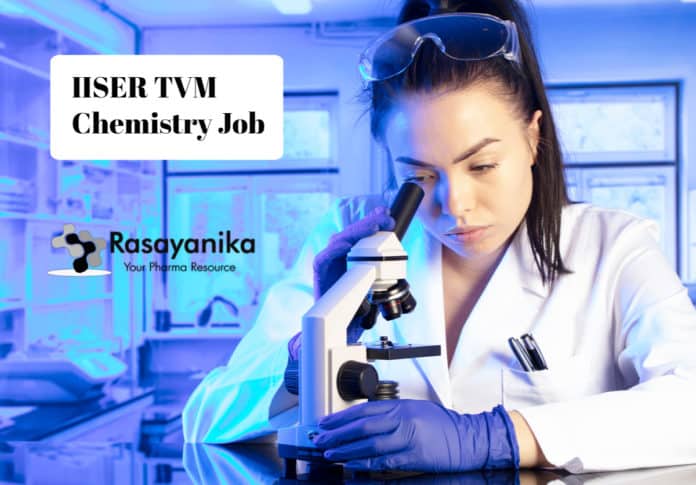 IISER TVM Vacancy 2020 - Chemistry JRF Post