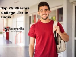 Top 25 Pharma College List In India By Govt NIRF-MHRD Ranking 2020