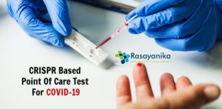 CRISPR based COVID-19 test