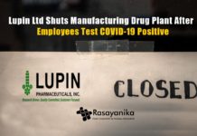 Drugmaker Lupin Shuts Manufacturing