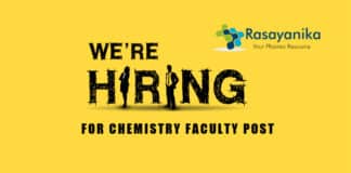 Chemistry Faculty Job Opening