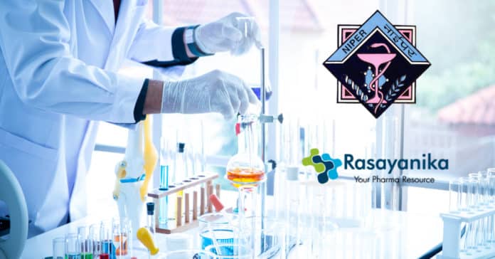 Govt NIPER Technical Assistant Post Vacancy - Salary up to 55,000/- pm
