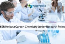 IISER Kolkata Career: Chemistry Junior Research Fellow Vacancy