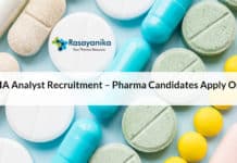 IQVIA Analyst Recruitment – Pharma Candidates Apply Online