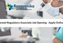 Parexel Regulatory Associate Job Opening - Apply Online