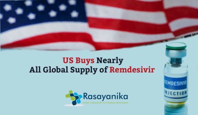 The US Buys Nearly All Of Remdesivir