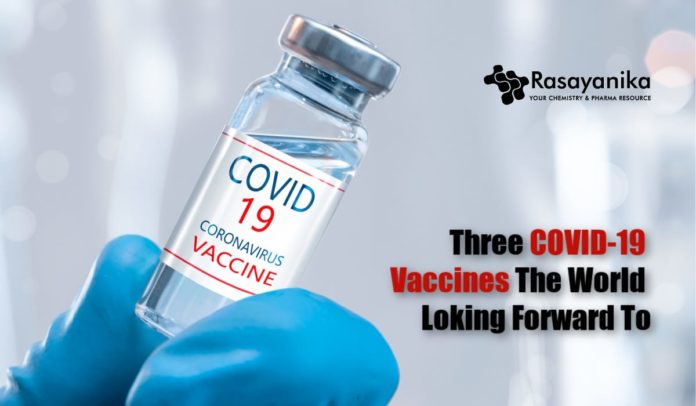 Top three covid 19 vaccines