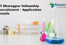 IIT Kharagpur Fellowship Recruitment - Application Details