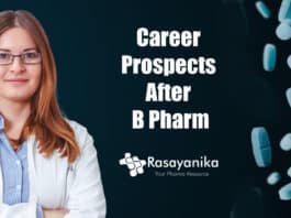 Career After B Pharm