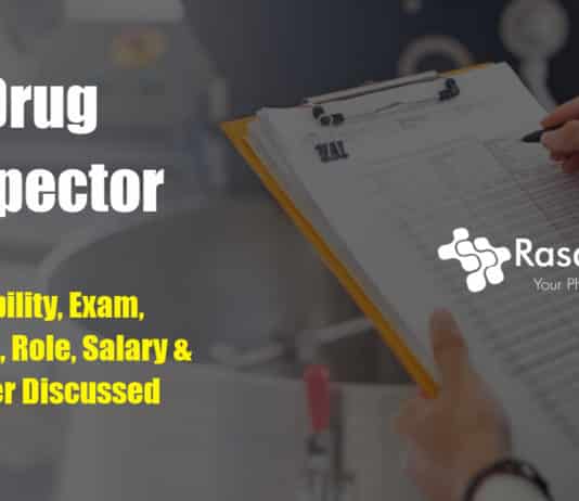 Drug Inspector eligibility and career