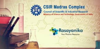 Govt CSIR Madras Complex Project Assistant Vacancy - Application Details