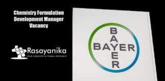 Bayer Formulation Development Manager Vacancy - Apply Online