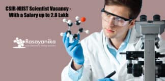 CSIR-NIIST Scientist Post Vacancy - With a Salary up to 2.8 Lakh
