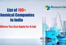 Chemical Science Companies In India