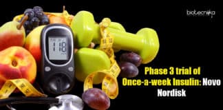 Phase-3 Trial of Once-a-week Insulin, Novo Nordisk