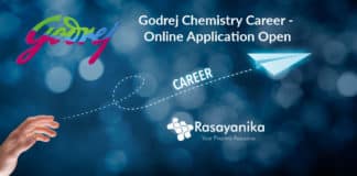 Godrej Chemistry Career - Online Application Open