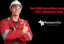 Govt IGMM Safety Officer Vacancy 2020 - Salary up to 1 Lakh