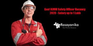 Govt IGMM Safety Officer Vacancy 2020 - Salary up to 1 Lakh