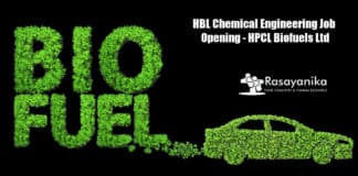 HBL Chemical Engineering Job Opening - HPCL Biofuels Ltd