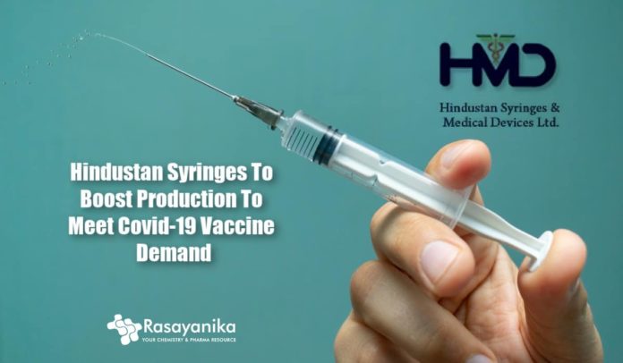 Hindustan Syringes to Increase Production