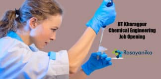 IIT Kharagpur Chemical Engineering Job Opening - Apply Online