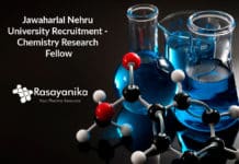 Jawaharlal Nehru University Recruitment - Chemistry Research Fellow