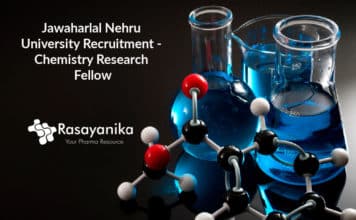 Jawaharlal Nehru University Recruitment – Chemistry Research Fellow Jawaharlal Nehru University Recruitment - Chemistry Research Fellow