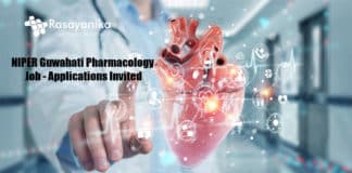 NIPER Guwahati Pharmacology Job - Applications Invited