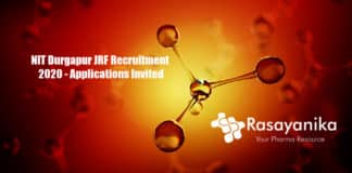 NIT Durgapur JRF Recruitment 2020 - Applications Invited