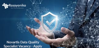 Novartis Data Quality Specialist Vacancy - Apply Online
