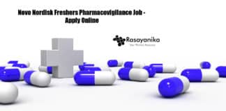 Novo Nordisk Freshers Pharmacovigilance Job - Apply Online