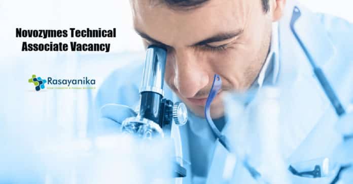 Novozymes Technical Associate Vacancy 2020 – Apply Online
