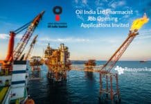 Oil India Ltd Pharmacist Job Opening - Applications Invited