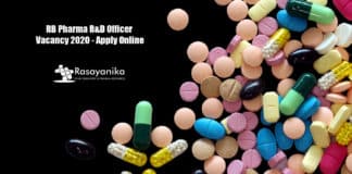 RB Pharma R&D Officer Vacancy 2020 - Apply Online