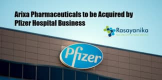 Arixa Pharmaceuticals to be Acquired by Pfizer Hospital Business