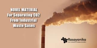 New material for separating CO2