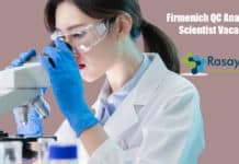 Firmenich QC Analytical Scientist Vacancy - Apply Online