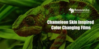 Chameleon Skin Inspired Color Changing Films